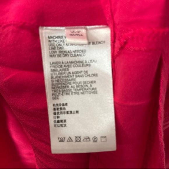 Maeve Anthropologie Pink Sleeveless A-Line Dress size small Linen - Picture 7 of 12